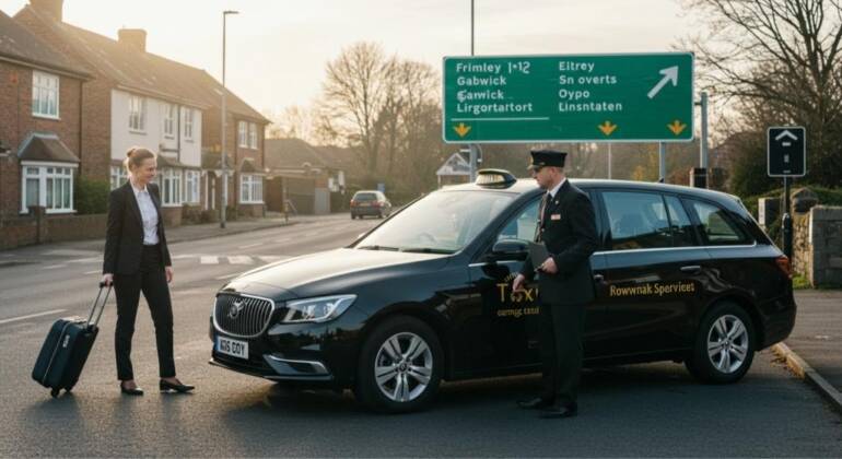 Frimley to Gatwick Airport Taxi Transfers You Can Rely On