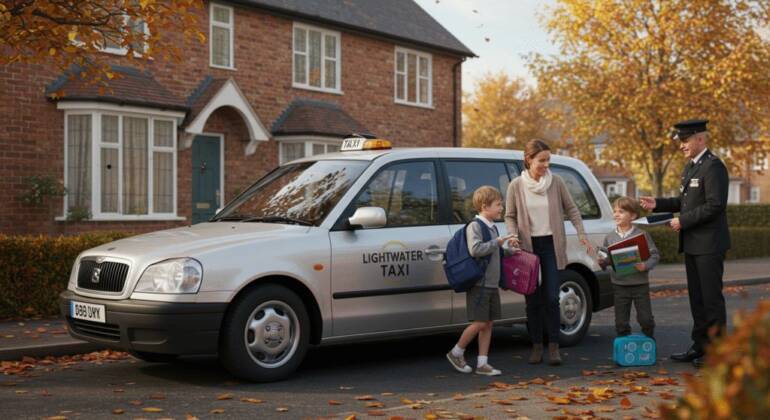 Reliable Lightwater Cars Taxi for School Runs and Family Errands