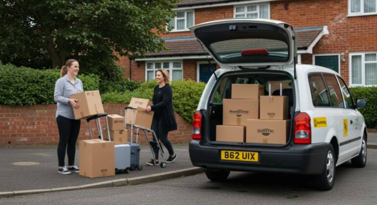 Moving House in Camberley? Use a Local Taxi for Small Loads